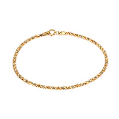 Pulseira-Torcida-Tres-Cores-Ouro-18k